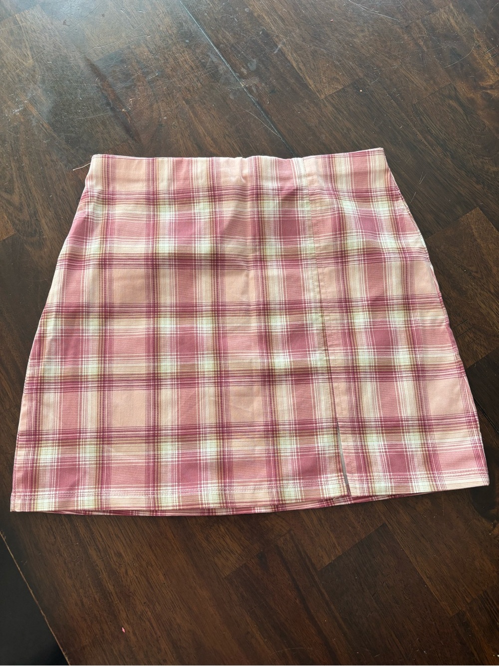 Plaid Mini Skirt